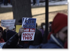 WI Protests - Fox News Will Lie About This